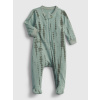GAP Baby overal 100% organic cotton Zelená 6-9M Zelená Zelená