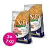 FARMINA N&D Dog AG Adult Mini, Lamb, Spelt, Oats & Blueberry 2x7kg