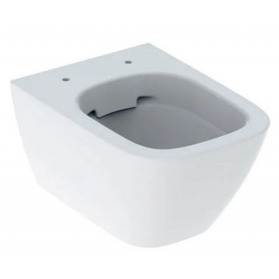 Geberit Smyle Square Závesné WC hlboké splachovanie, Rimfree, 35x49cm, Biele GEB 500.379.01.1