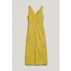 ŠATY KARL LAGERFELD COTTON DAY DRESS BLAZING YELLOW