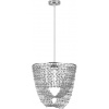 Candellux Elba závesné svietidlo 1x60 W chrómová 31-05397