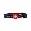 Dashi Stripes Red & Black Cat Collar - obojok pre mačky, červené a čierne pásiky