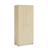 BASIC Policová skriňa BASIC, so zámkom, 80x40x182,1cm, breza