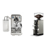 ECM Puristika PID, anthracite + Eureka Mignon Libra, CR chrome