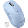 GENIUS NX-8080S BT Tiffany Blue/ duální Bluetooth + 2,4GHz/ 1600 dpi/ bezdrátová/ Copilot/ tichá/ 7tlačítková/ modrá
