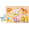 Goki edukačný vkladačka Domáce zvieratká