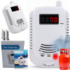 SNÍMAČ ZEMNÉHO PLYNU LPG METÁNU MERAČ PPM ALARM