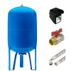Vodárenský set 80L AQUA OLA stojatý, BSK-3A (400V) - domáca vodáreň s tlakovým spínačom