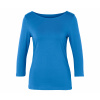 Tchibo - Tričko s trojštvrťovými rukávmi - pre dámy - veľ. XL 48/50 - farba: modrá