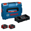 Bosch Powertools Startovací sada EXPERT 18V, 2x EXBA 18V-80 + nabíječka EXAL18V2-320 (černá, 2x Li-ion baterie 8Ah, L-BOXX, AMPShare Alliance)