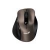 Genius Ergo 9000S/Ergonomická/Optická/Pre pravákov/2 400 DPI/USB+BT/Champagne Titanium, 31030038402