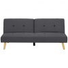 MID.YOU ROZKLADACIA POHOVKA, textil, tmavosivá - Sedačky - 000317005301