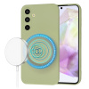 Techsuit SoftFlex MagSafe – puzdro na Samsung Galaxy A35 5G – matcha KF2341843