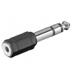 Premiumcord 6.3 Jack M - 3.5 Jack F stereo Redukcia