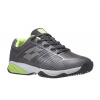 Juniorská obuv Lotto Mirage 300 III ALR JR - asphalt/all white - Sivý (33)