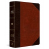 ESV Super Giant Print Bible (Trutone, Brown/Cordovan, Portfolio Design)