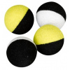Starbaits Penová gulička Two-Tone Balls 10mm čierna / žltá