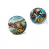 Lopta 23cm dinosaurus 10m + v sieťke