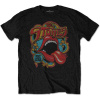 Tričko The Rolling Stones - Retro 70s Vibe, Unisex,Čierna,M