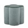 Bloomingville Pouf SISSEL V.38cm zeleno-sivý