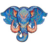 Drevené puzzle Večný slon XXL Unidragon