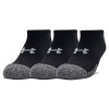 Under Armour ponožky Heatgear No Show 3 Pack Socks Black