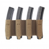 Insert na 4 zásobníky SMG Combat Systems® – Coyote Brown