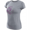 Sensor Dámske Merino Active PT Fox tričko s krátkym rukávom, sivé, veľkosť M