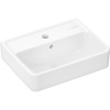 HANSGROHE Xanuia Q závesné umývadielko s otvorom, s prepadom, 450 x 340 mm, biela, s povrchom SmartClean, 61007450