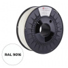 Tisková struna (filament) C-TECH PREMIUM LINE, PETG, dopravní bílá, RAL9016, 1,75mm, 1kg 3DF-P-PETG1.75-9016