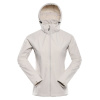 Dámska softshellová bunda s membránou ALPINE PRO HOORA sivá|XS