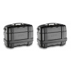 GIVI TRK 33B PACK2 sada 2 kufrov TRK 33B Trekker čierny s hliníkovým čiernym vekom (Monokey)