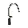 Kuchynská batéria so sprchou Schock SC-520 nero 555120GNE