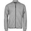 TEE JAYS TJ5704 ATHLETIC / Pánska mikina na zips - heather grey S