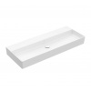 Villeroy & Boch Memento 2.0 Umývadlo 120x47 cm, bez prepadu, bez otvoru na batériu, CeramicPlus, alpská biela 4A22C3R1