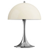 Louis Poulsen Prenosná lampa Panthella 250 Opal Beige / Chrome