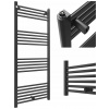 Kúpeľňový radiátor, teplovodný Granitan 663 W 600 x 1400 mm, čierny
