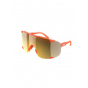 POC Devour cycling glasses in orange color