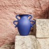 ferm LIVING Verso Stolová váza, modrá, výška 27 cm, keramika - 1104264667
