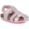 Geox Sandále B SANDAL CHALKI GIRL Ružová