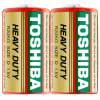 Toshiba LR20 D R20 1,5 V Super Power HEAVY DUTY zinková batéria 2 ks.