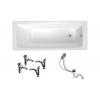 Swiss aqua technologies Obdélníková vana SAT Feel 150x70 cm smaltovaná ocel levá i pravá SATBVFEEL1507