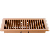 Ventishop PMDh 245x95 podlahová regulační větrací mřížka, hnědá
