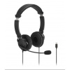 KENSINGTON Classic EQ USB-C® Headset s mikrofonem a ovládáním hlasitosti