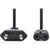 NEDIS napájací kábel pre adaptéry/ Euro zástrčka - konektor IEC-320-C7/ priamy-priamy/ dvojlinka/ čierny/ bulk/ 2m