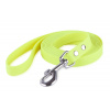 Firedog BioThane Vodítko 19 mm 1,2 m s rúčkou neónovožlté