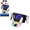 RGB nabíjacia stanica s podstavcom pre Sony PlayStation Portal a Ovládač Dual Sense