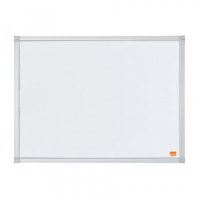 Biela tabuľa, magnetická, 60x45 cm, hliníkový rám, NOBO "Essentials"