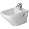 Duravit DuraStyle - Závesný bidet s prepadom, s WonderGliss, biela 22821500001