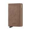 Kožená peňaženka SECRID Slimwallet Vintage Taupe svetlo hnedá